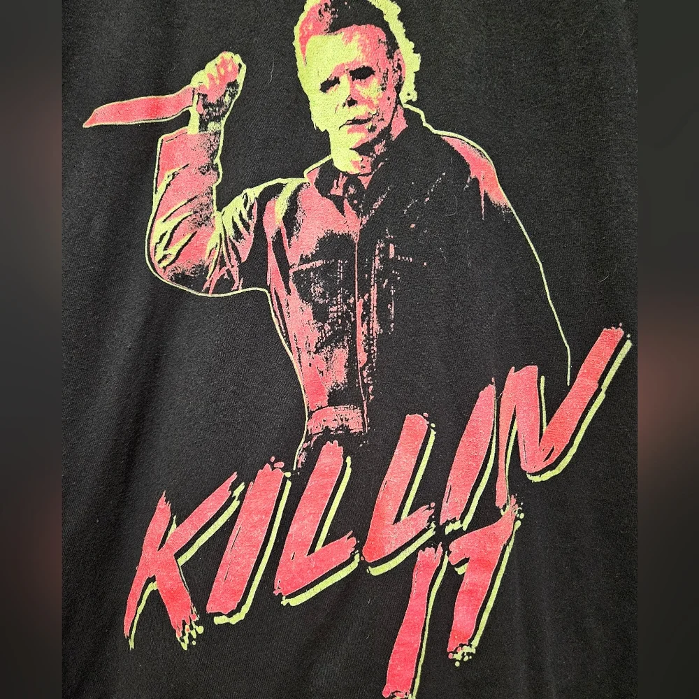 Halloween Michael Myers Graphic T-Shirt - Picture 2 of 3